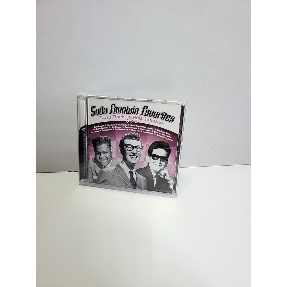 Soda Fountain Favorites Early Rock-N-Roll Jukebox - Music CD,‎ 2007 - New!